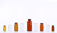Sealed Clear Glass Vials With Rubber Stopper , Pharma Glass Bottles