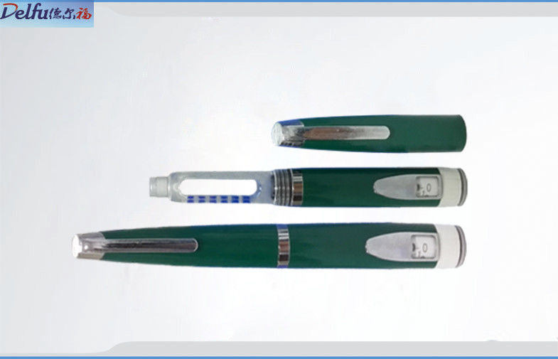 Plastic Reusable Somatropin Injection Pen Prefilled Insulin Delivery Device
