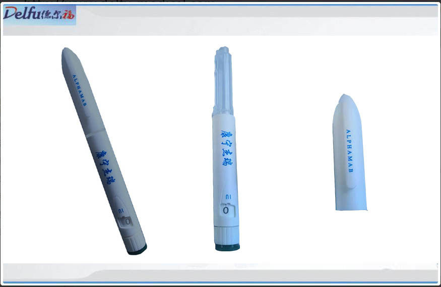Reusable Electronic Auto Injector Pen LCD Backlight Rechargeable