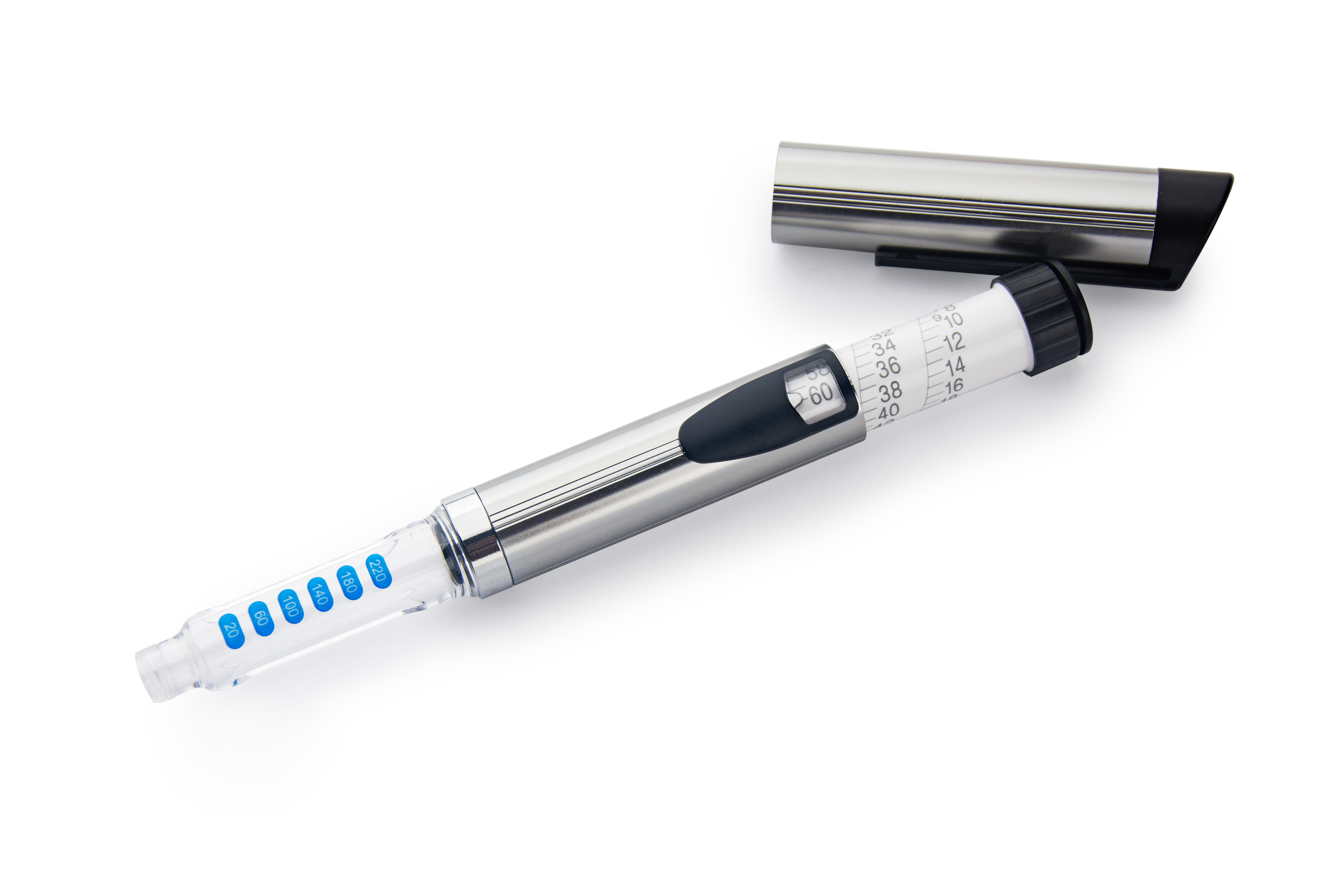 Medical Consumables Adjustable 3ml Diabetes Reusable Metal Injection ...