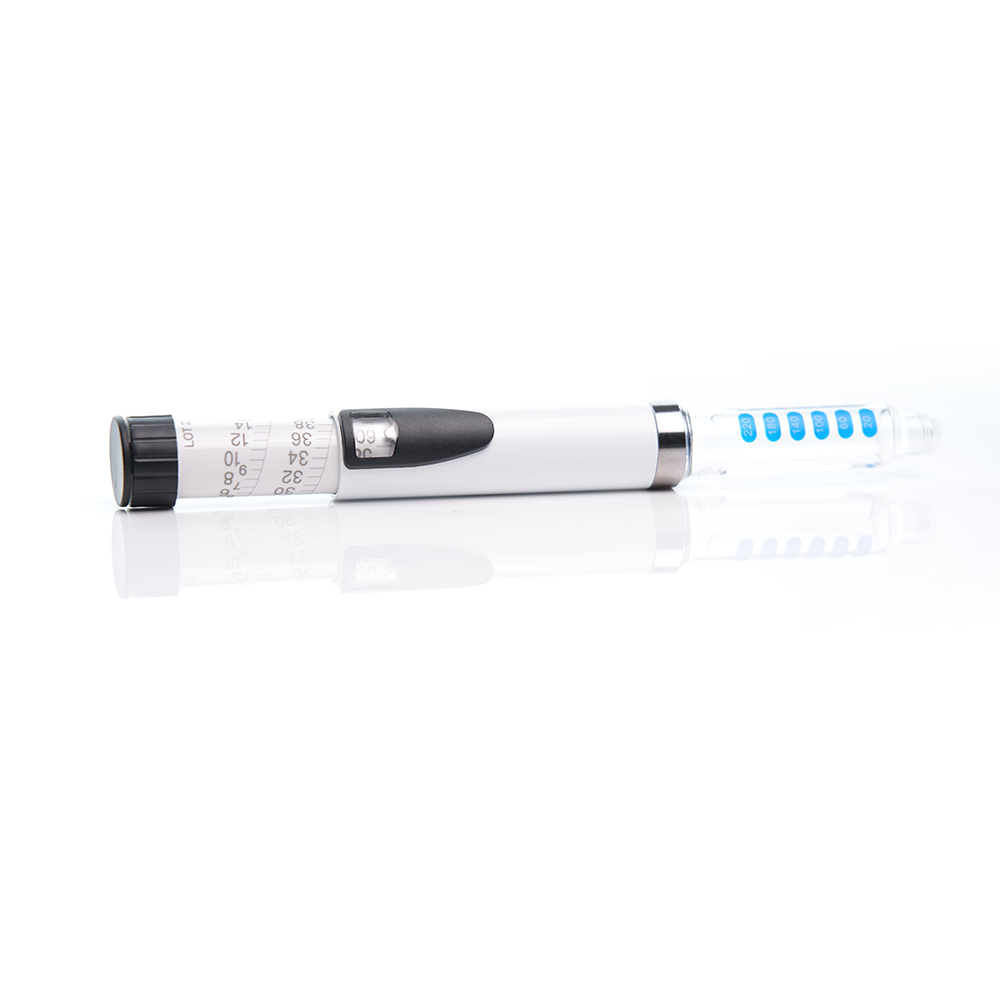 Intropen Injection Metal Reusable Injection Pen V3 0-60IU Pen Injector for 3ml Cartridge ...