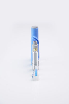 Auto Injector Pen with Automatic Needle Retraction Medical-grade Plastic And Stainless Steel for Pre-filled Cartridges