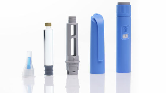 Auto Injector Pen with Automatic Needle Retraction Made of Medical-grade Plastic and Stainless Steel for 24-Month Shelf Life